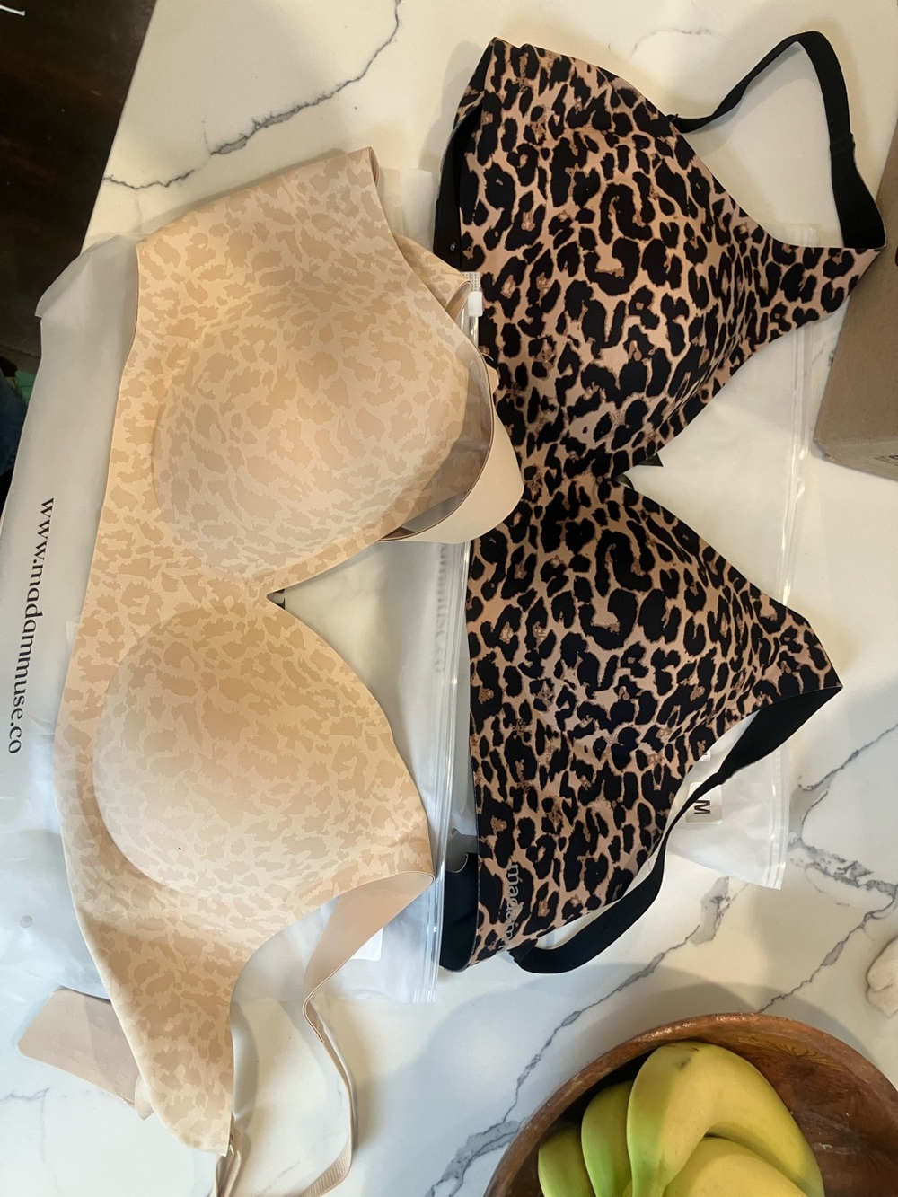 Everyday Smooth T-Shirt Bra Duo — Nude and Leopard